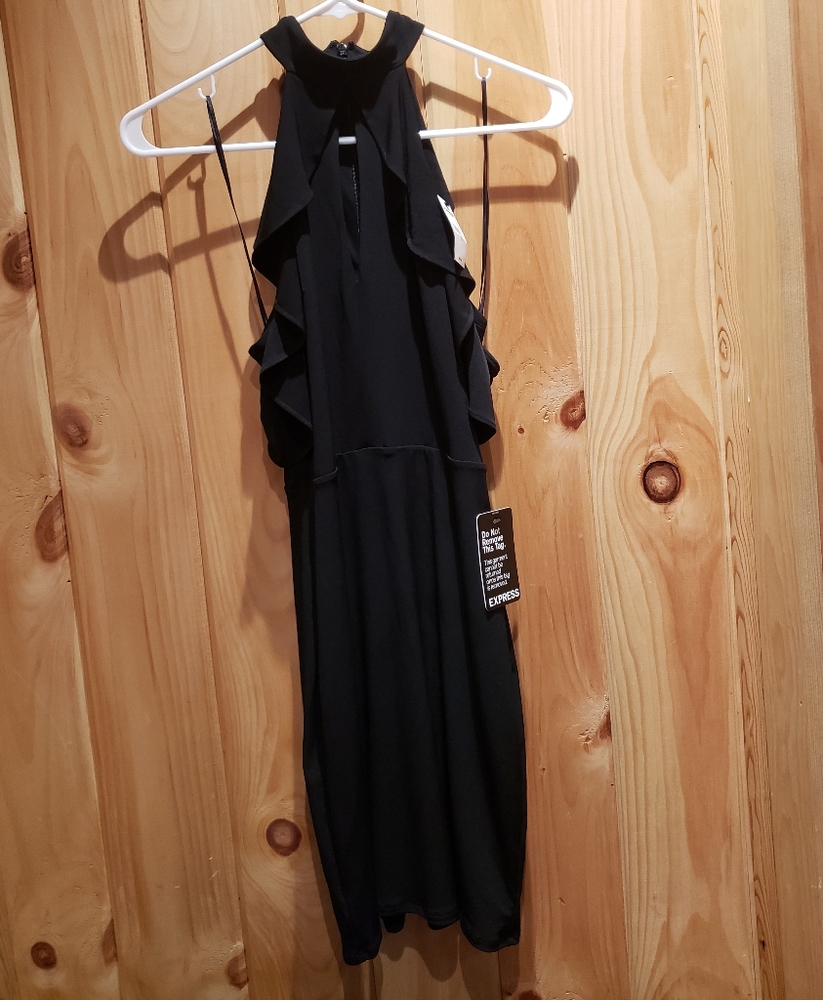 Express Black Mini Dress